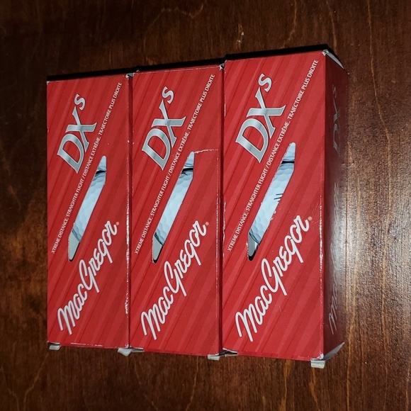 MacGregor DXs Golf Balls 3 Packages of 3 Balls Each (Each) - Picture 6 of 6